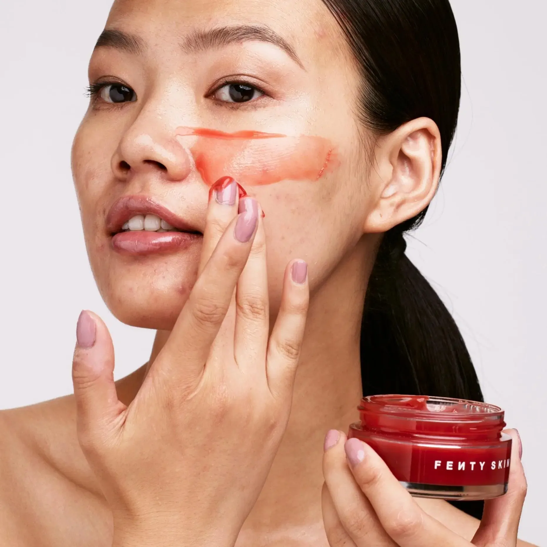 Fenty Skin Cherry Dub Blah 2 Bright 5% Aha Face Mask kasvonaamio 75 ml
