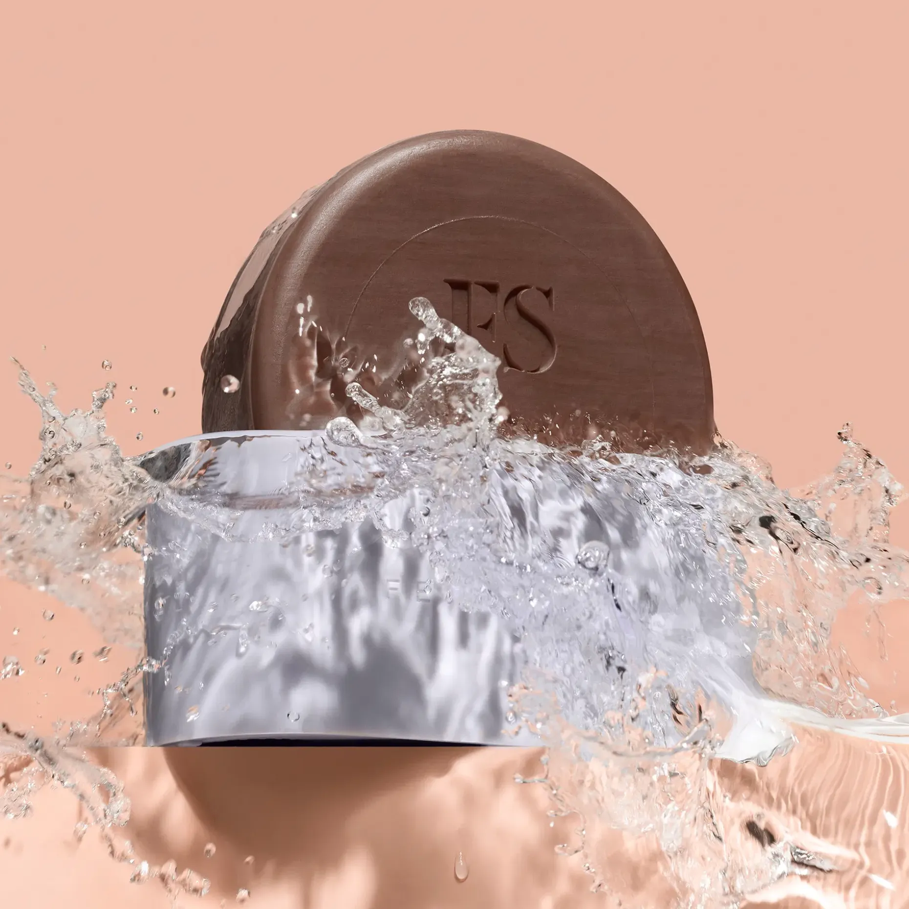 Fenty Skin Cocoa Cleans'r All-Over Cleansing Bar African Black Soap Face & Body Bar Dish saippua-astia