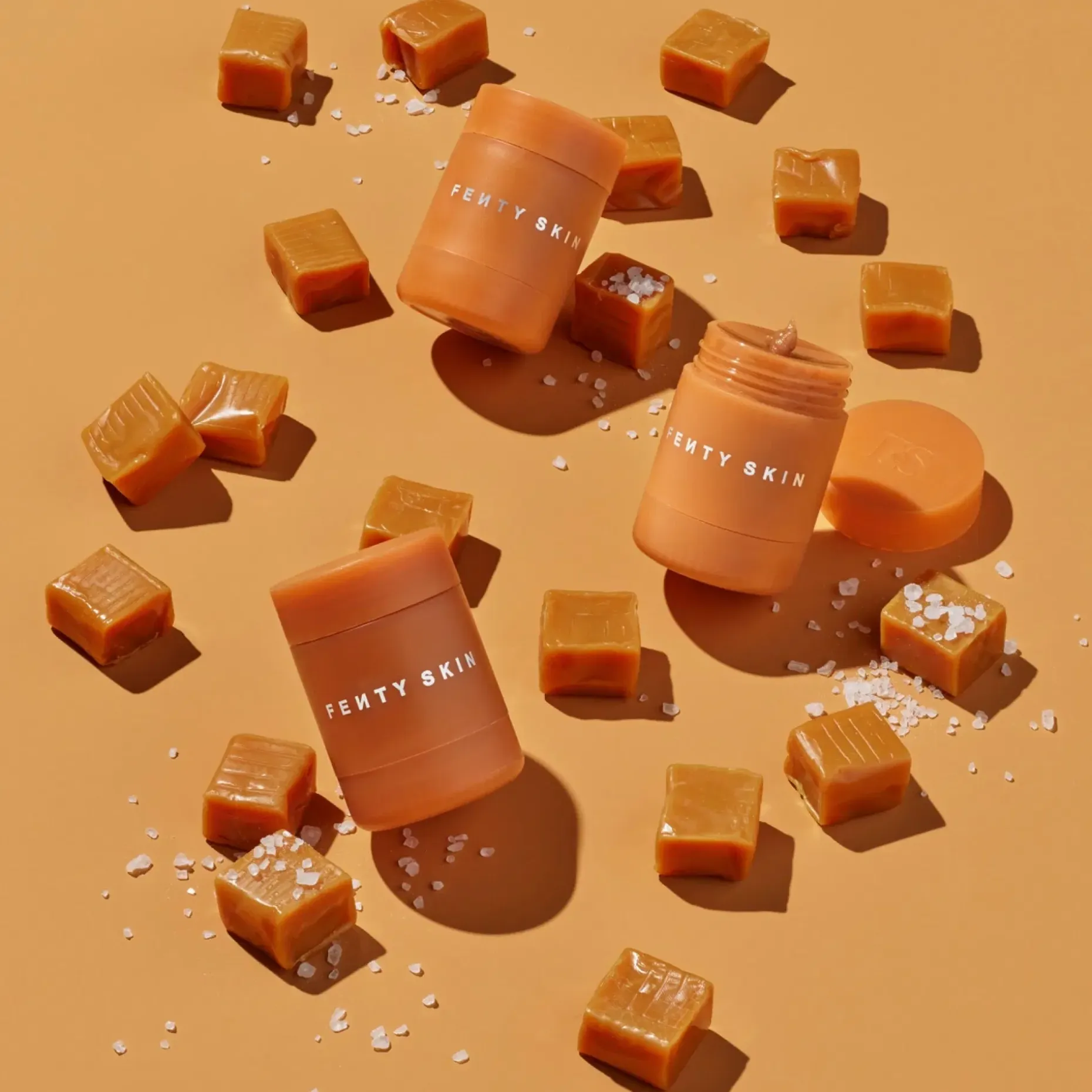 Fenty Skin Plush Puddin' salted caramel mask huulinaamio 15 ml