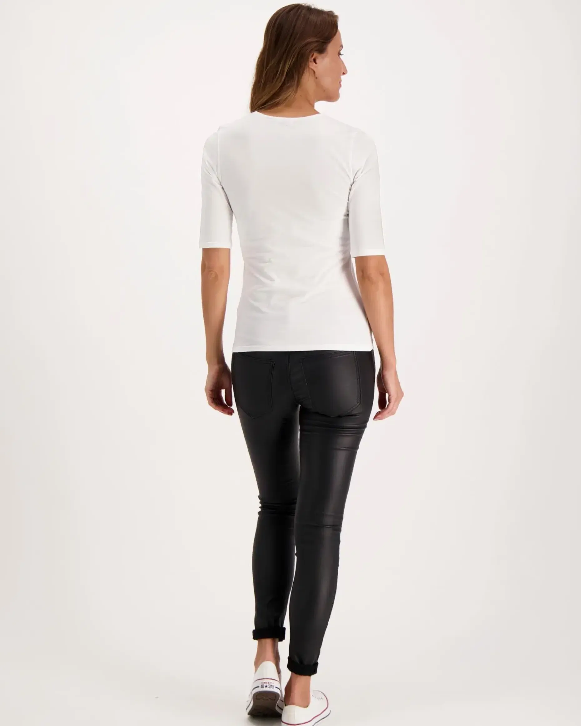 Filippa K Cotton Stretch Elbow Sleeve trikoopaita