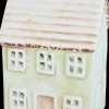 Finnmari talolyhty 9,5x9x10 cm keraaminen vihreä
