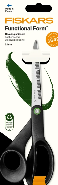 Fiskars FF ReNew keittiösakset 21 cm