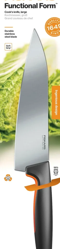 Fiskars Functional Form Kokinveitsi Iso 20cm