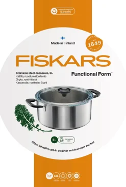 Fiskars Functional Form kattila 5,0 L