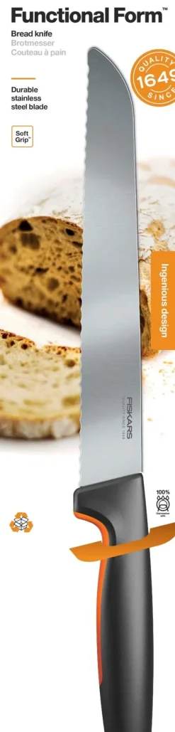 Fiskars Functional Form Leipäveitsi 21cm