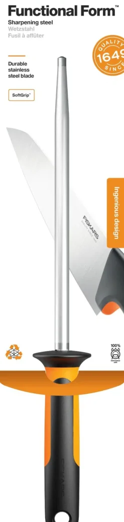 Fiskars Functional Form Teroituspuikko musta 20 cm