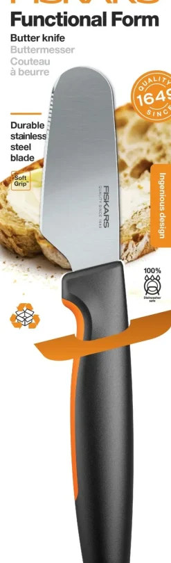 Fiskars Functional Form Voiveitsi musta 8 cm