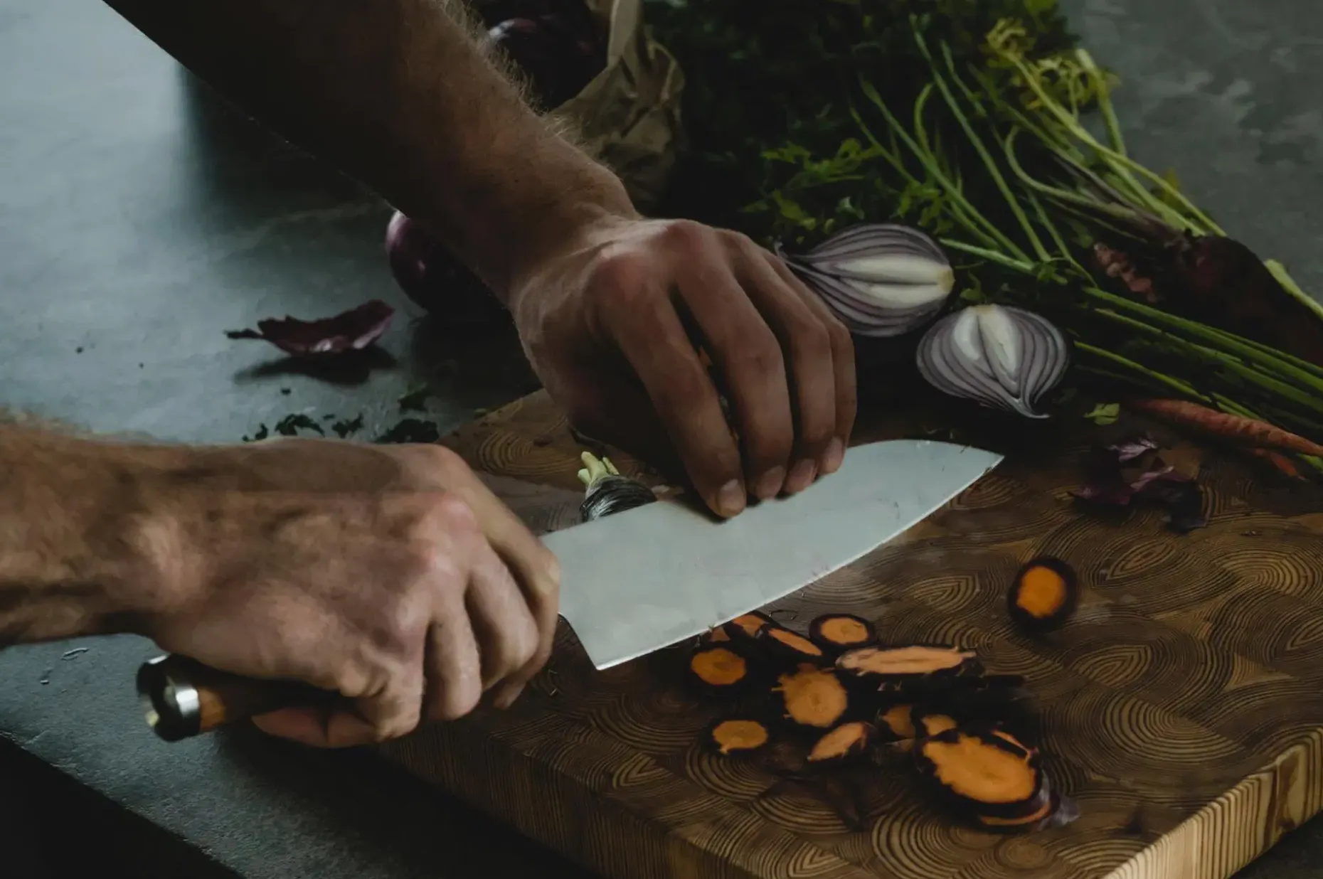 Fiskars Norden iso kokinveitsi