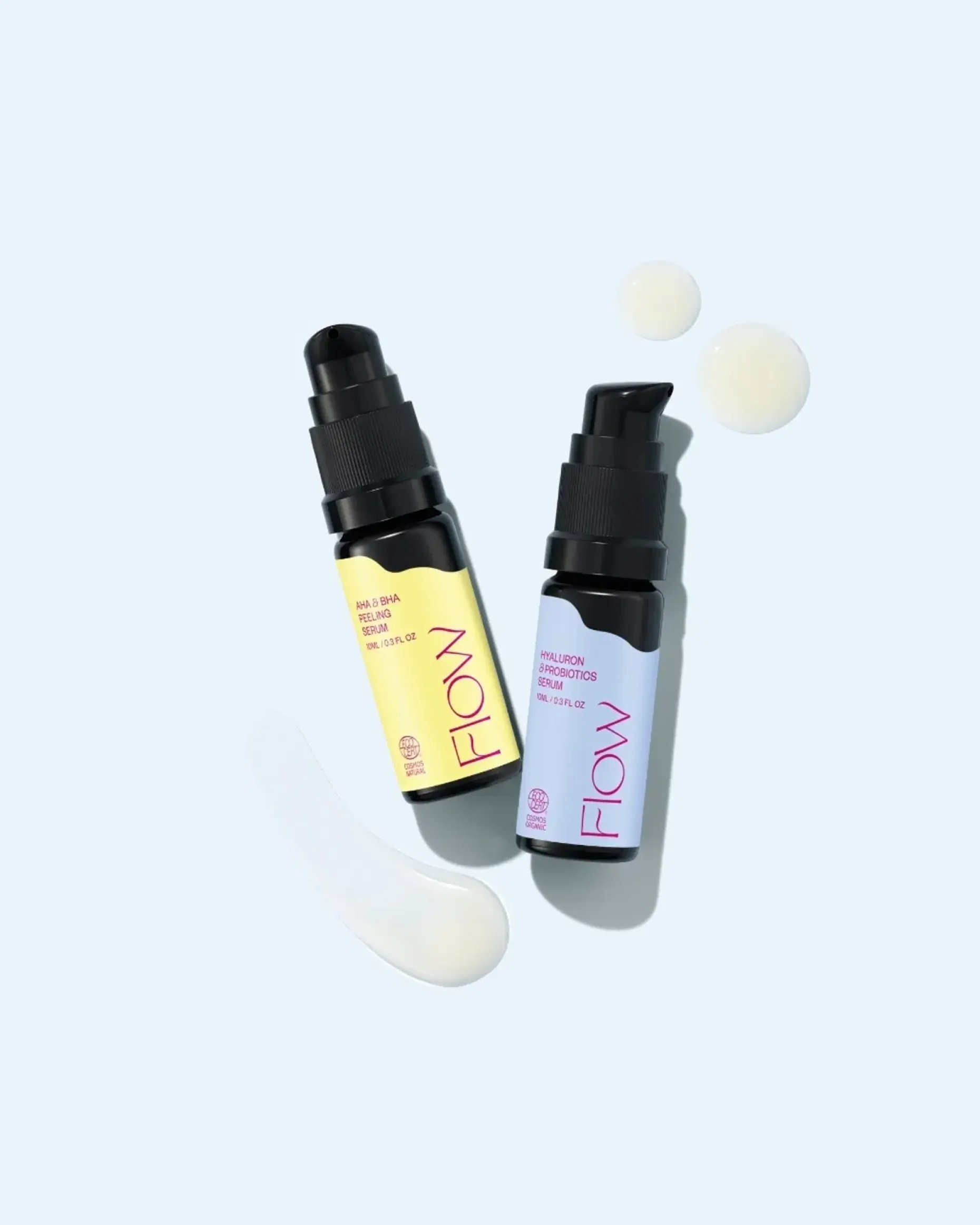 Flow Cosmetics Brighten & Hydrate Duo -setti 20ml