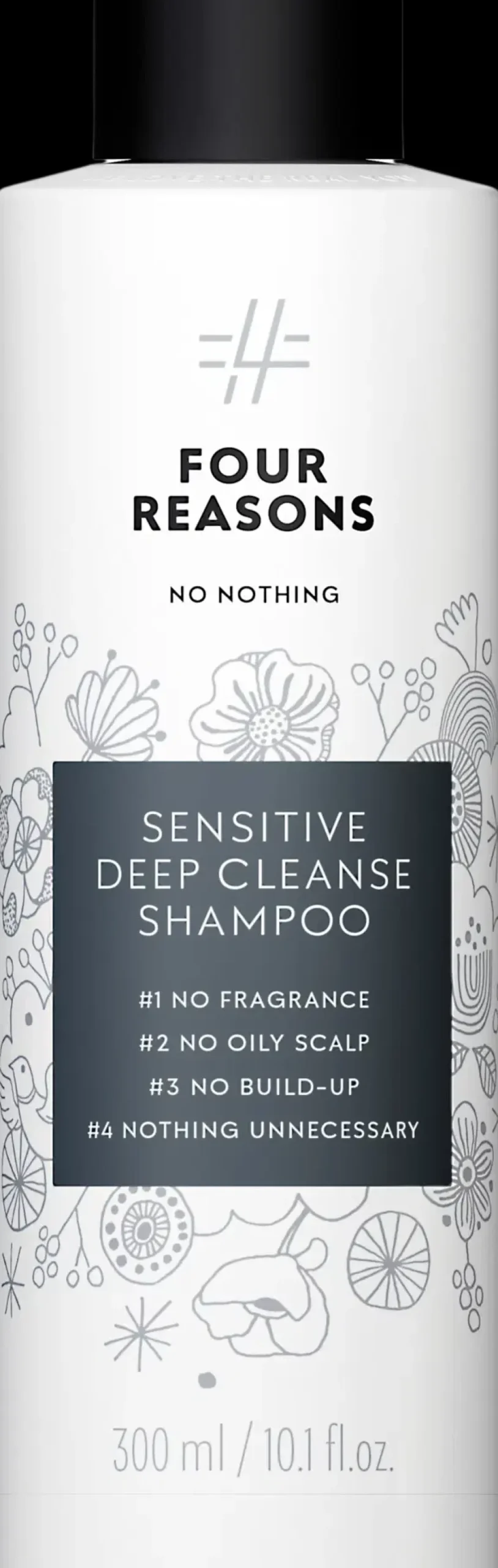 Four Reasons No Nothing Sensitive Deep Cleanse shampoo 300 ml