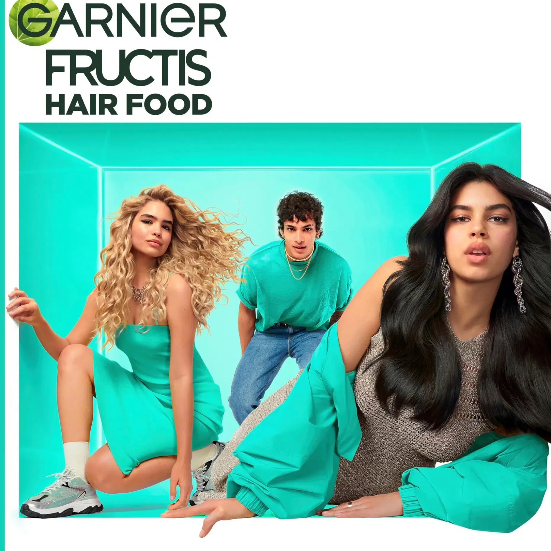 Garnier Fructis Hair Food Aloe Vera hoitoaine normaaleille ja kuiville hiuksille 350ml