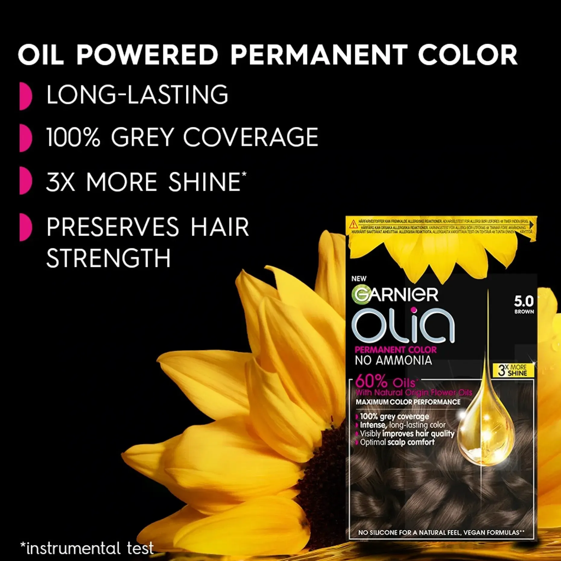 Garnier Olia 5.3 Golden Brown kestoväri 174ml