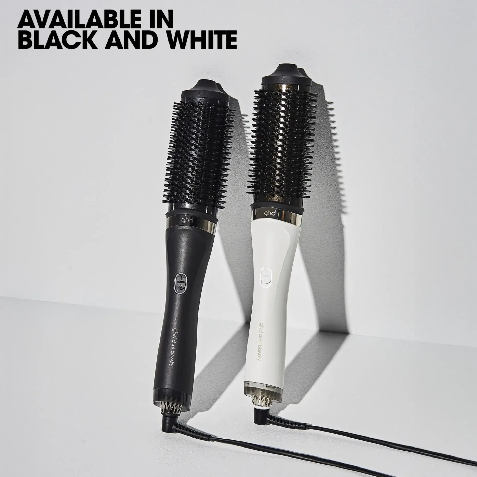 ghd Duet Blow Dry 2-in-1 Hair Dryer Brush White lämpökiharrin