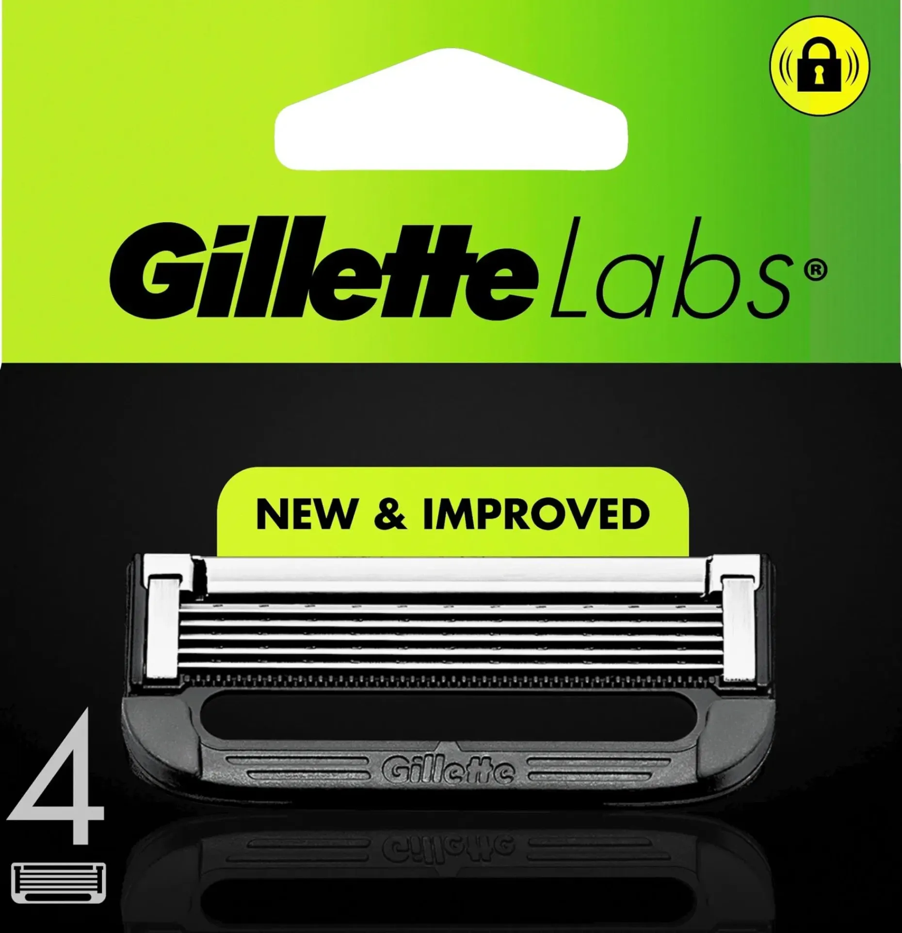 Gillette Labs Blade 4kpl terä