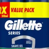 Gillette Soothing Sensitive Gel 2x200ml parranajogeeli
