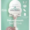 Gillette Venus Deluxe Smooth Sensitive RoseGold Ihokarvanajohöylä + Seinäpidike