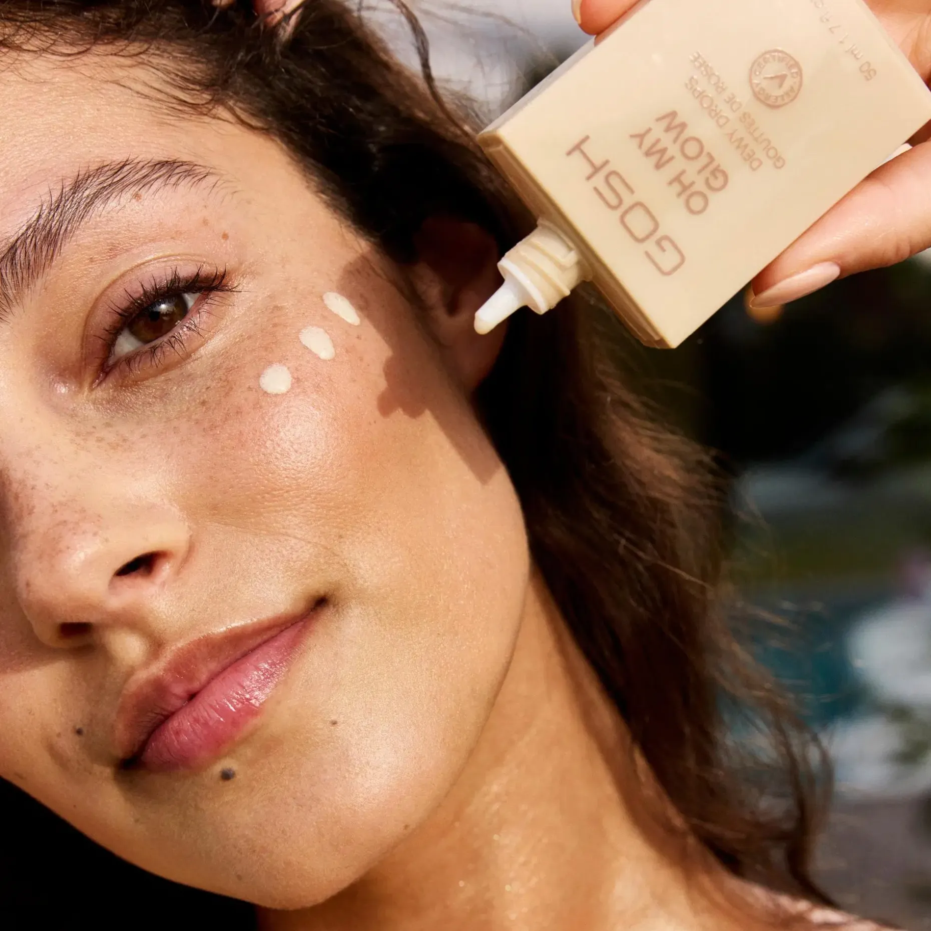 Gosh Oh My Glow 002 Dewy Drops aurinkotipat 50ml