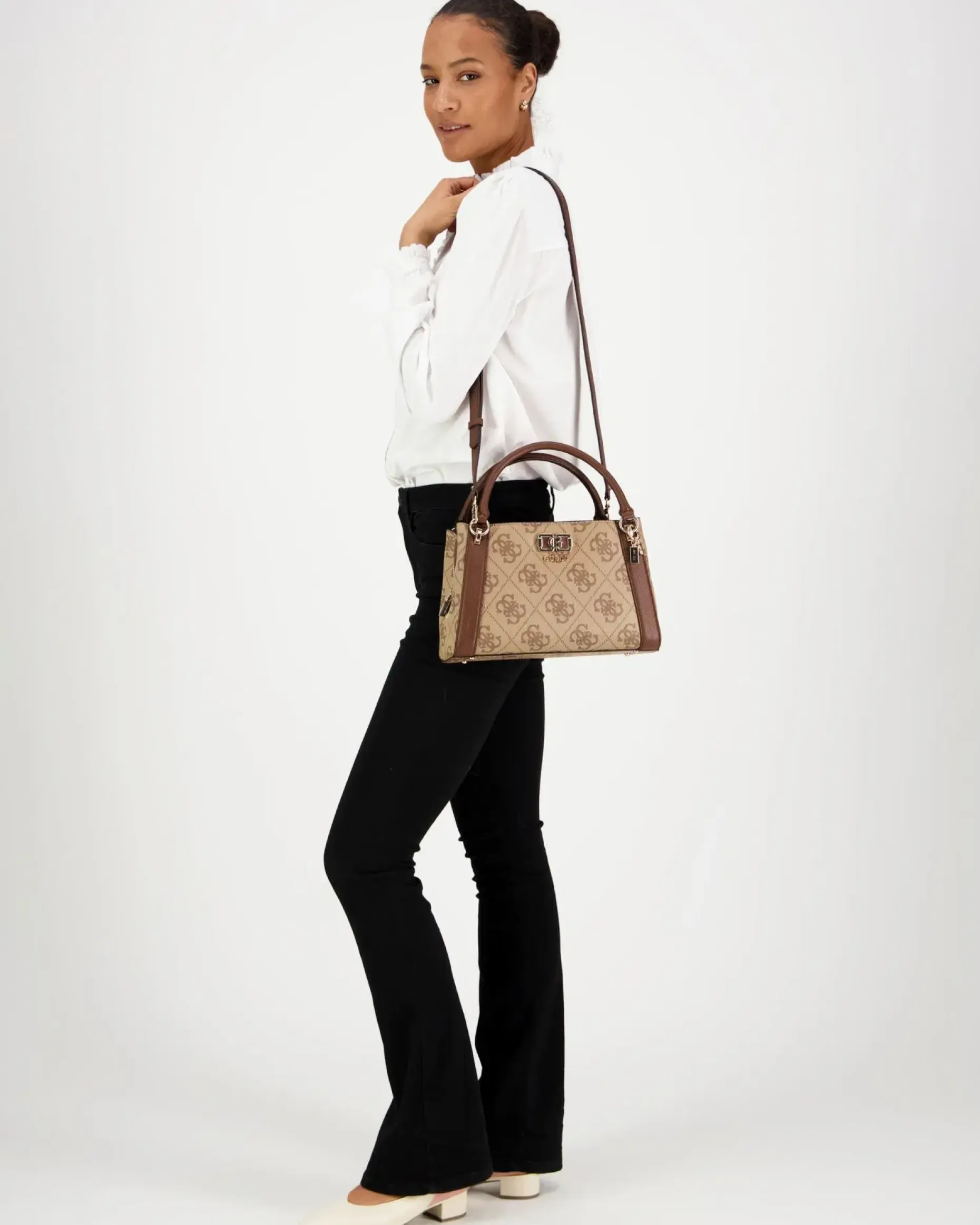 GUESS Karnilla logo gfriend satchel käsilaukku