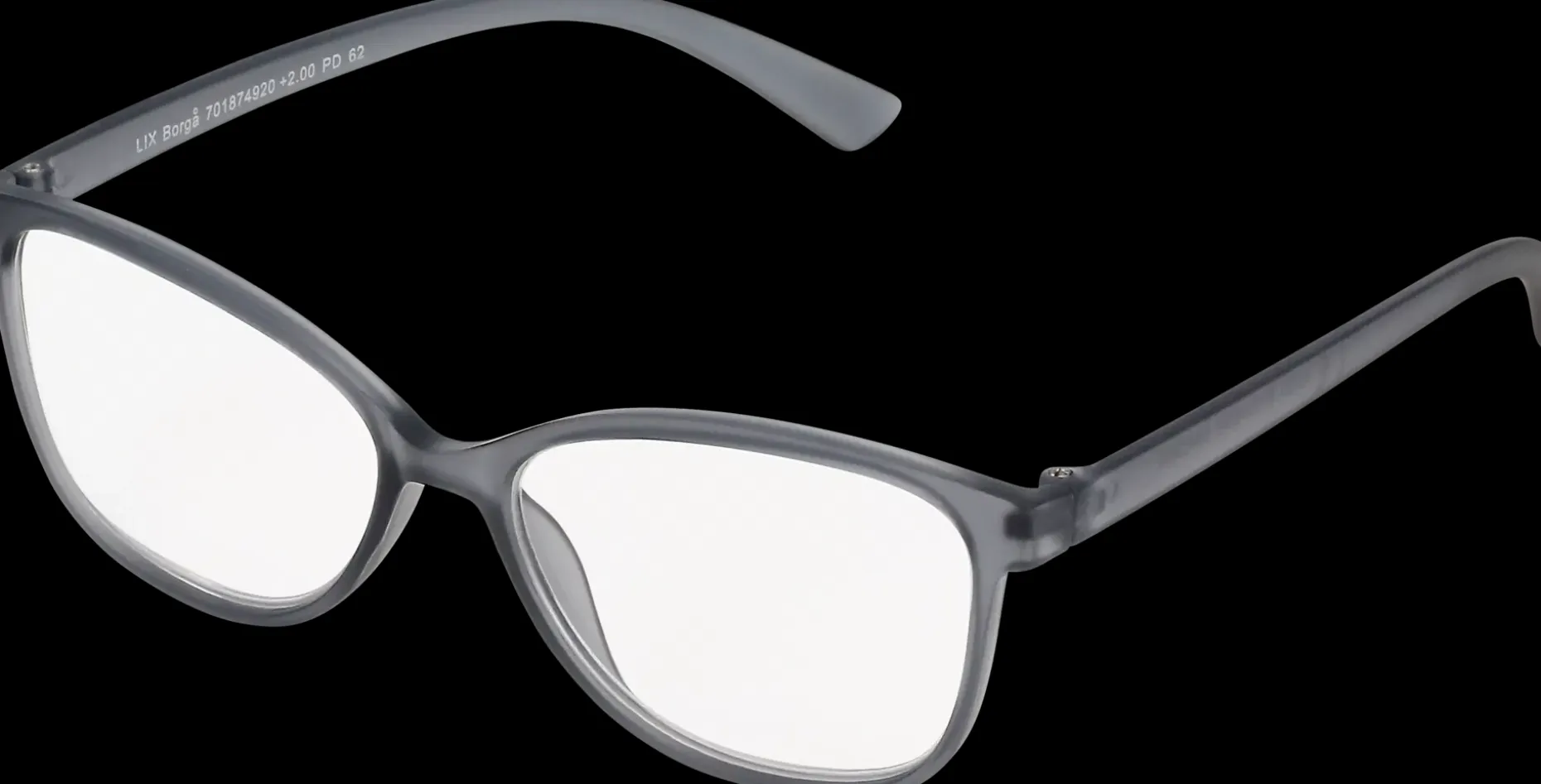 Haga Eyewear Lukulasi Borgå Grey +2,0