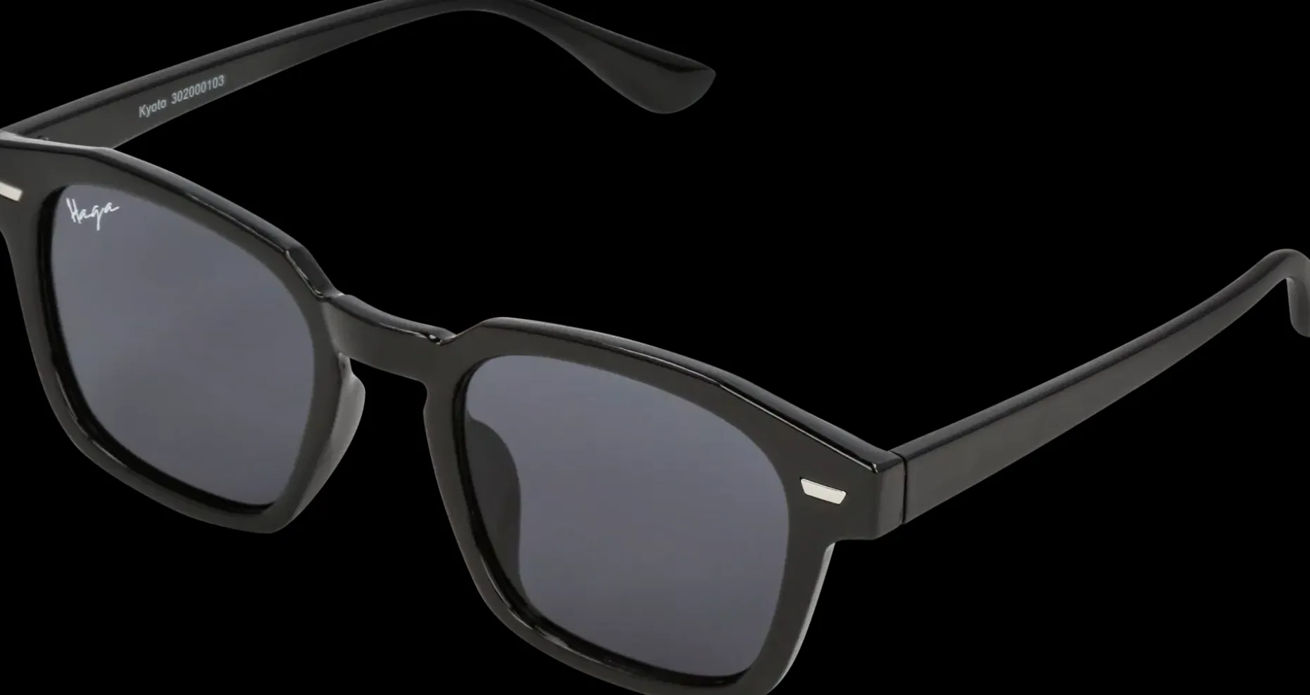 Haga Eyewear N. aurinkolasit Kyoto Black