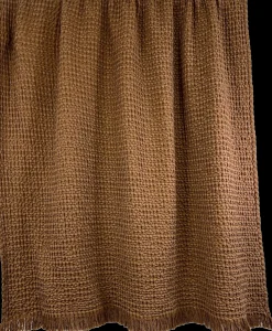 Haomy Päiväpeitto Tempo puuvilla 240x260 cm ruskea