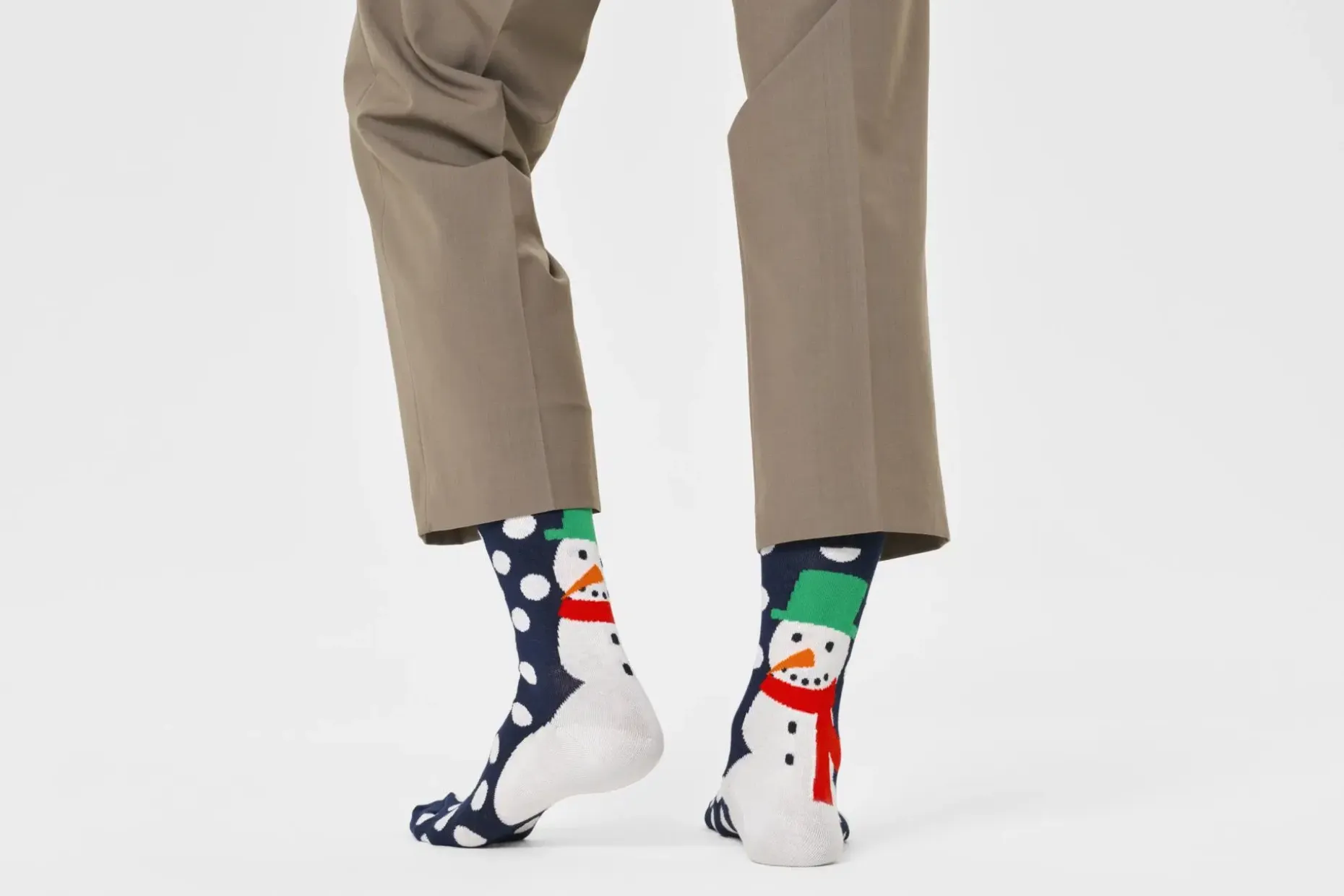 Happy Socks Jumbo Snowman sukat