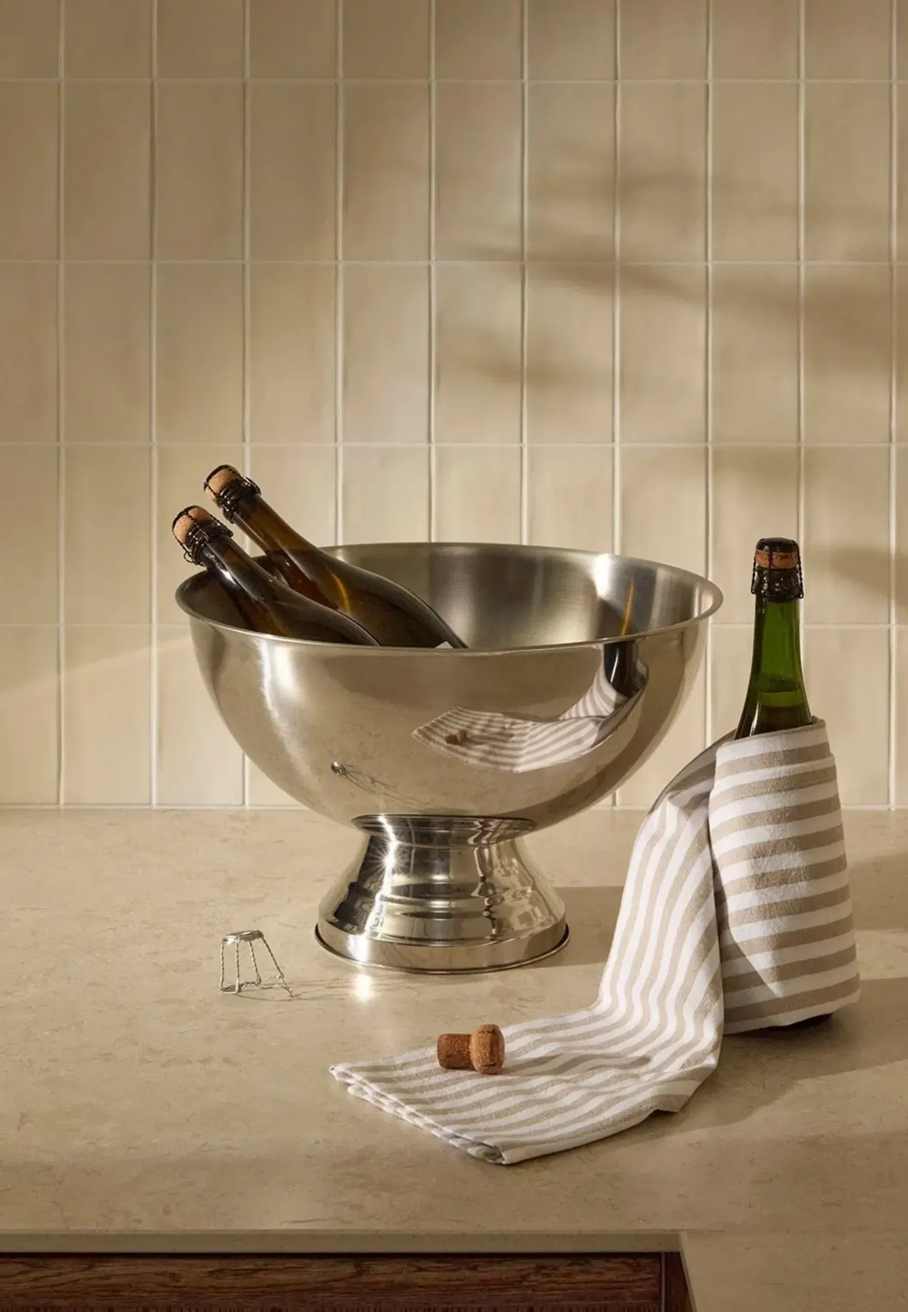 Åhlens Home Bistro Shampanjajäähdytin hopea