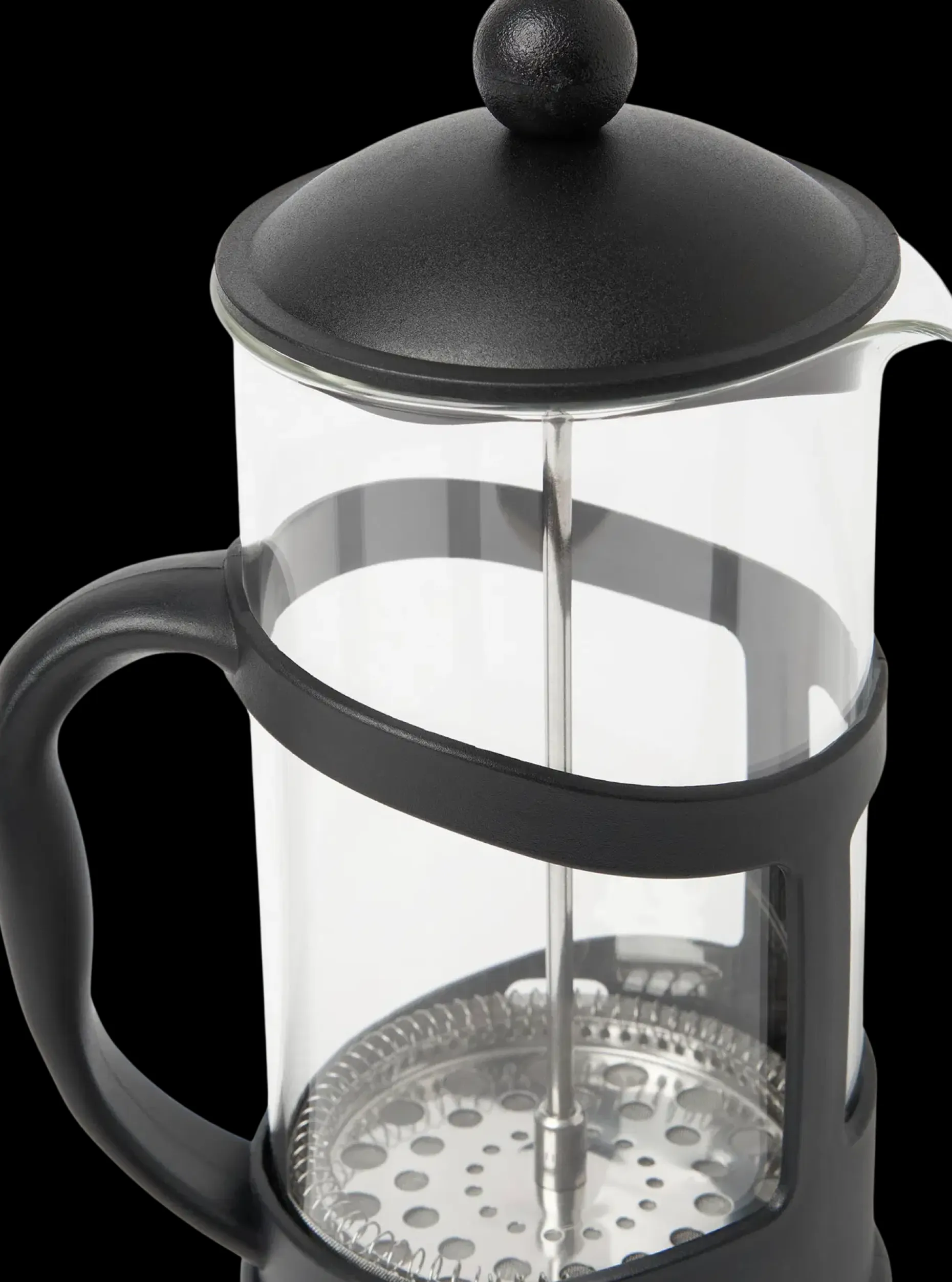 Åhlens Home pressopannu 8 kupille musta
