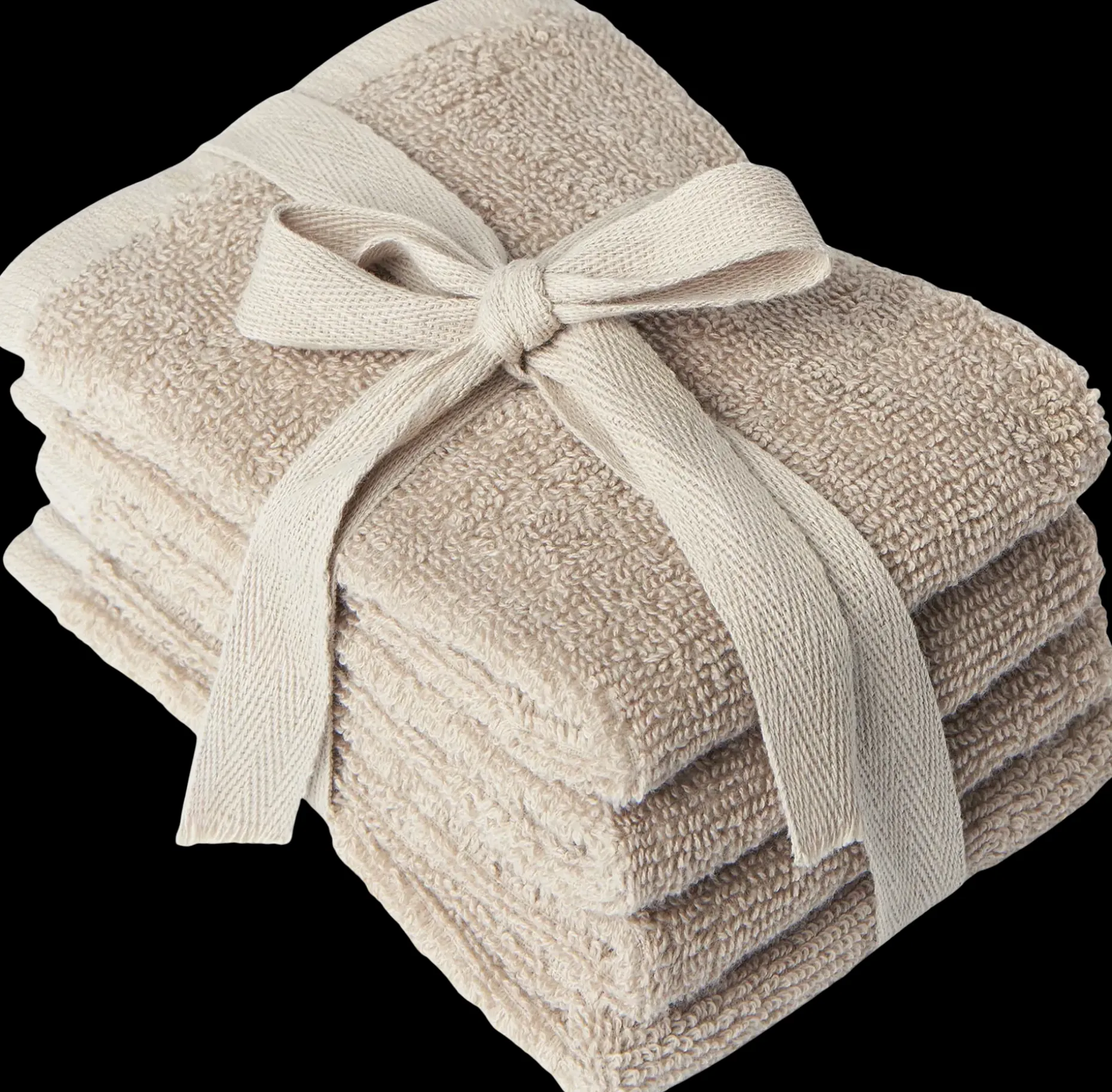 Åhléns Home Stella pyyhesetti 4 kpl 30x30cm beige