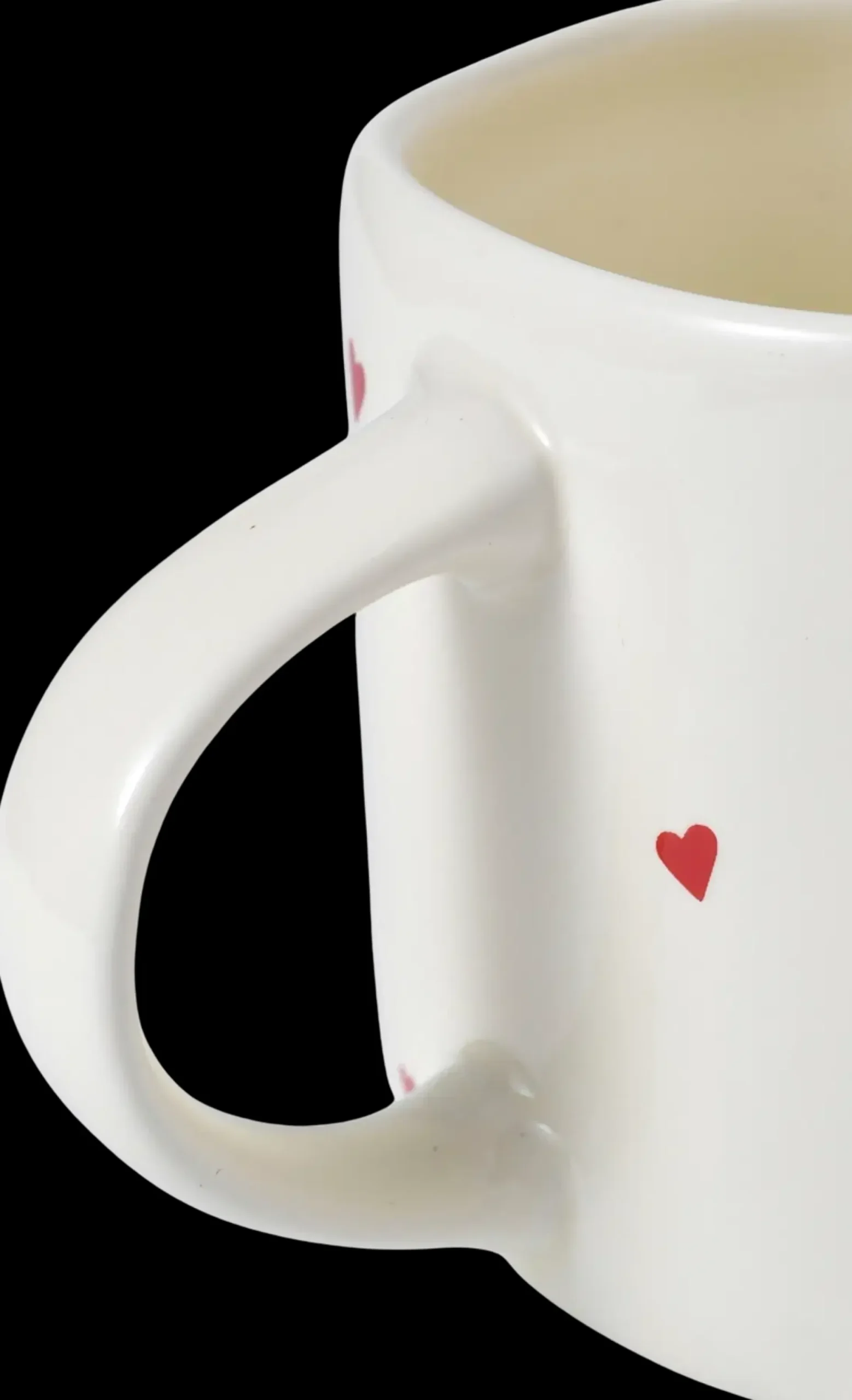 Åhléns Valentine muki punainen