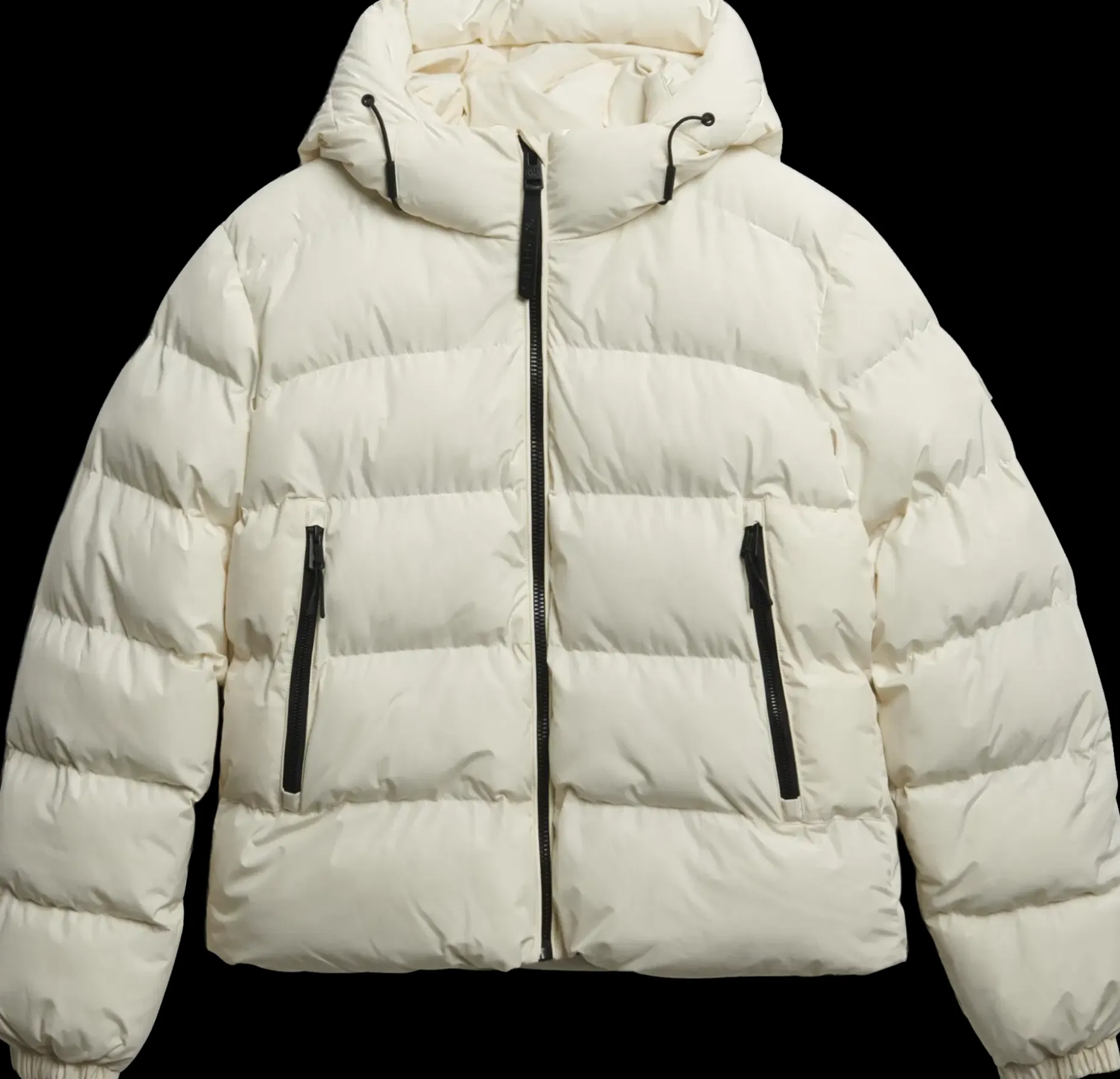 Hooded Sports Puffer takki