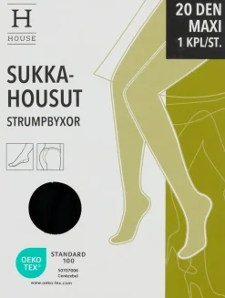 House naisten sukkahousut maxi 20 den plus-koko
