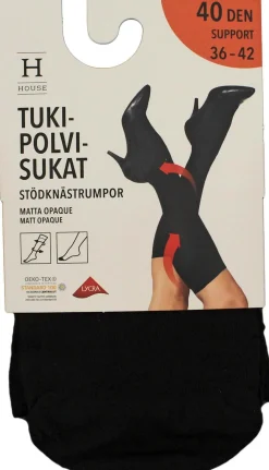 House naisten tukipolvisukat 40 den