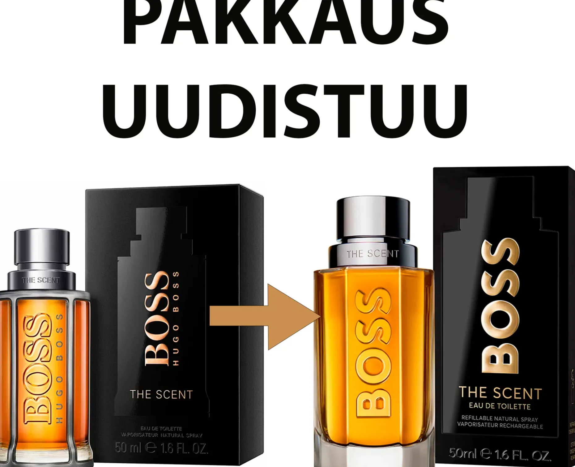 Hugo Boss The Scent Edt tuoksu 50 ml