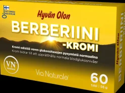 Hyvän Olon Berberiini-Kromi 60 tabl Via Naturale