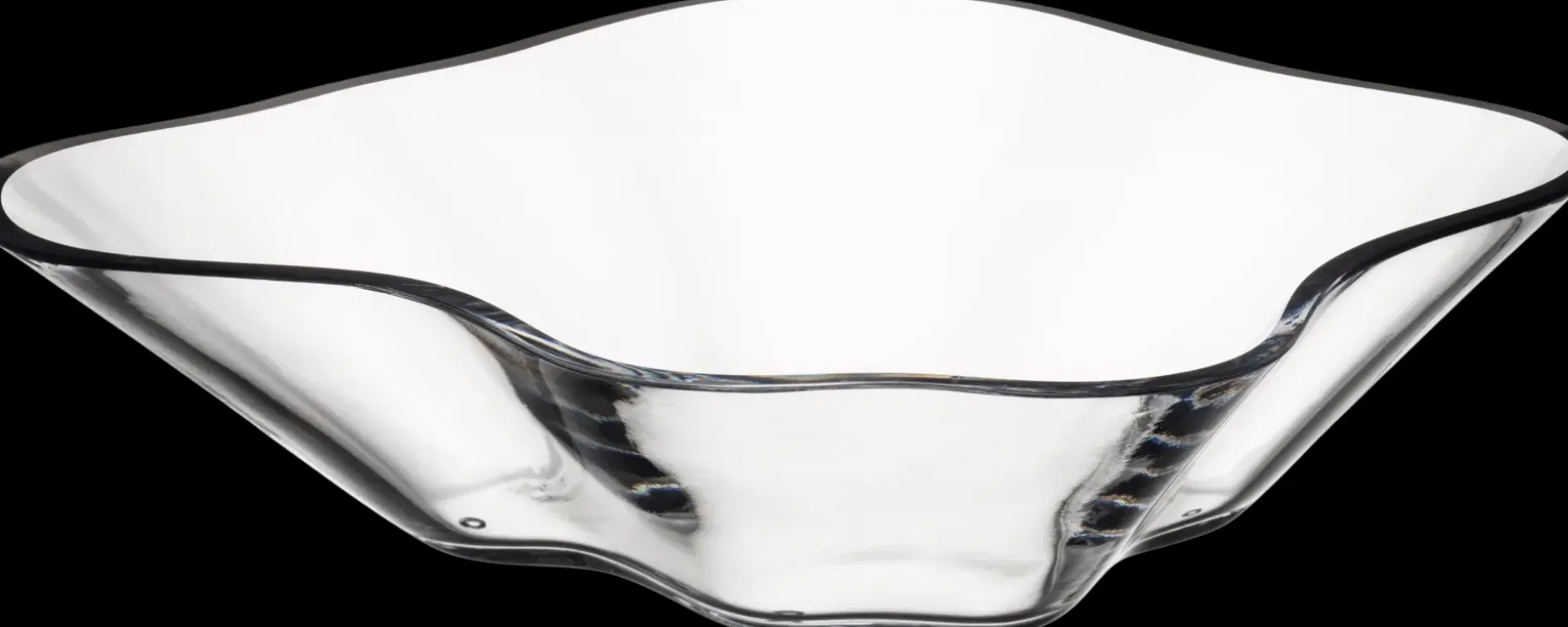 Iittala Aalto Kukka malja 279x75mm kirkas