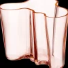 Iittala Aalto maljakko 160 mm lohenpunainen