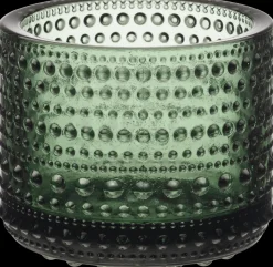 Iittala Kastehelmi kynttilälyhty 64 mm havunvihreä