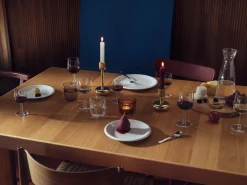 Iittala kynttiläjalka Nappula 107mm messinki