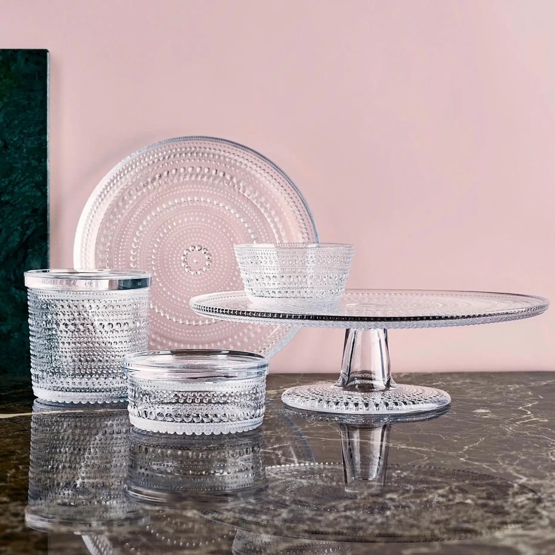 Iittala Lautanen Kastehelmi 25cm kirkas