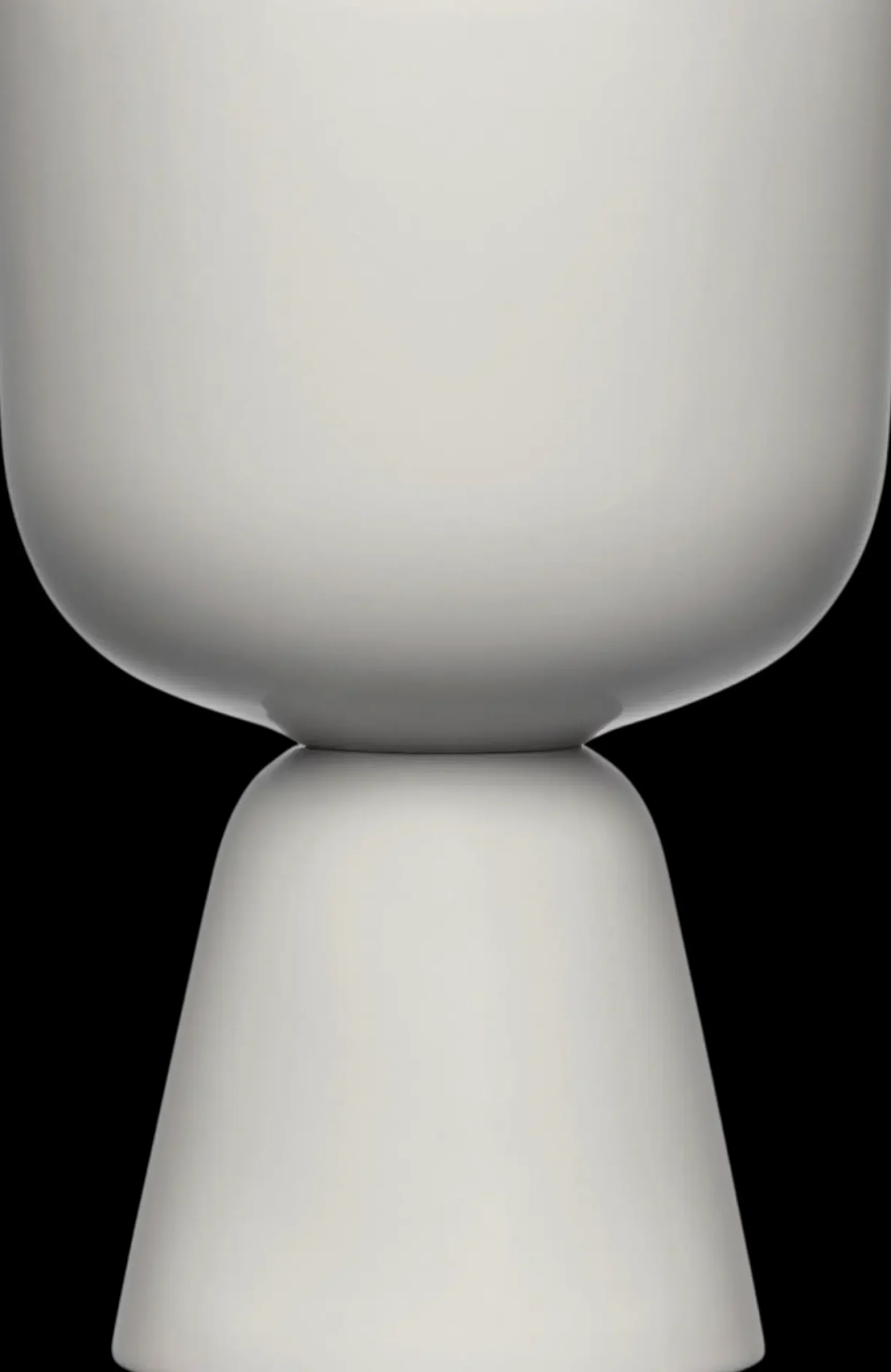 Iittala Nappula ruukku XS 190x125 mm vaaleanharmaa