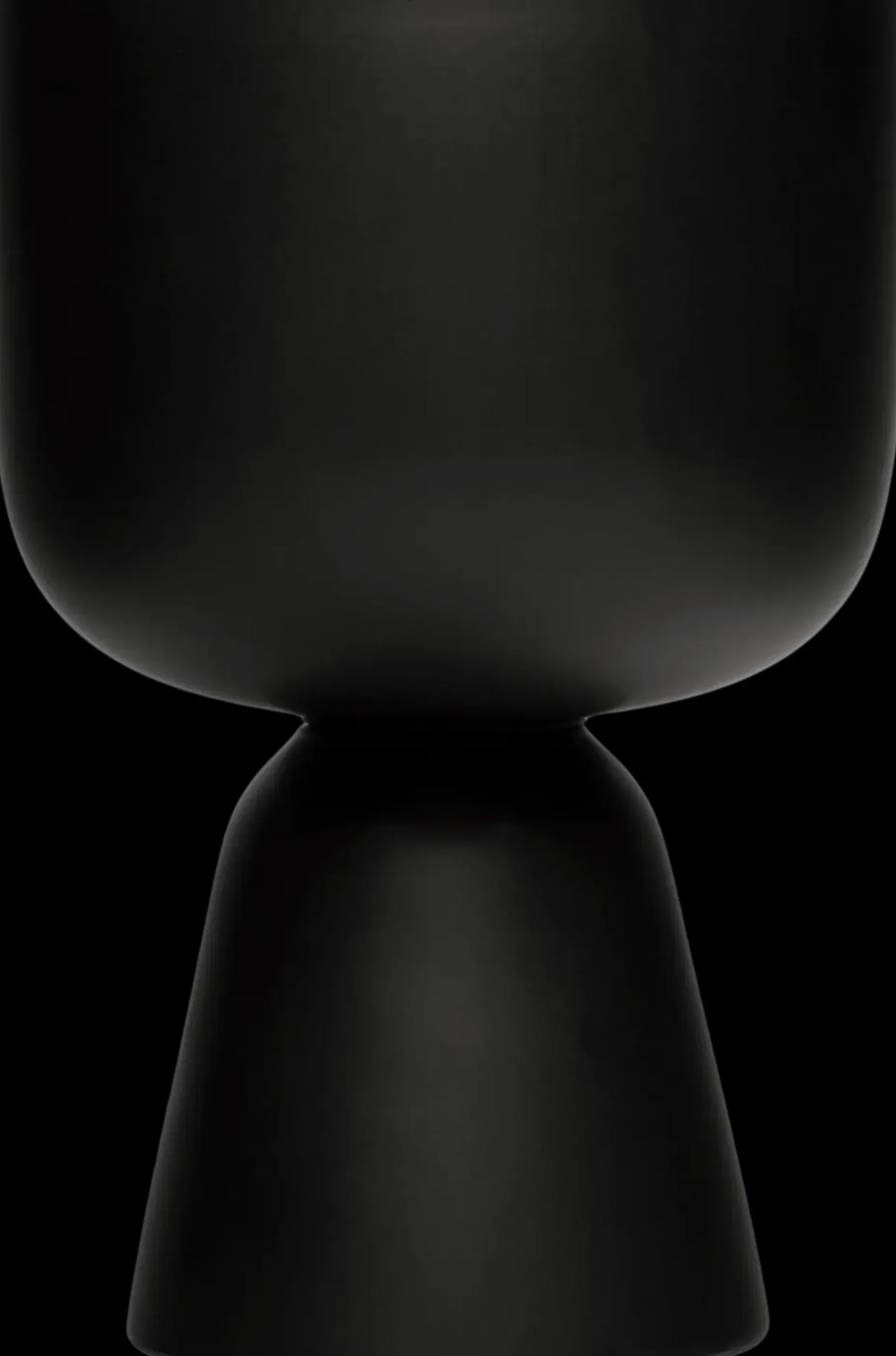 Iittala ruukku Nappula 230x155 mm matta musta