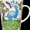 Iittala Satumetsä keväänvihreä-taivaansininen 0,4L muki
