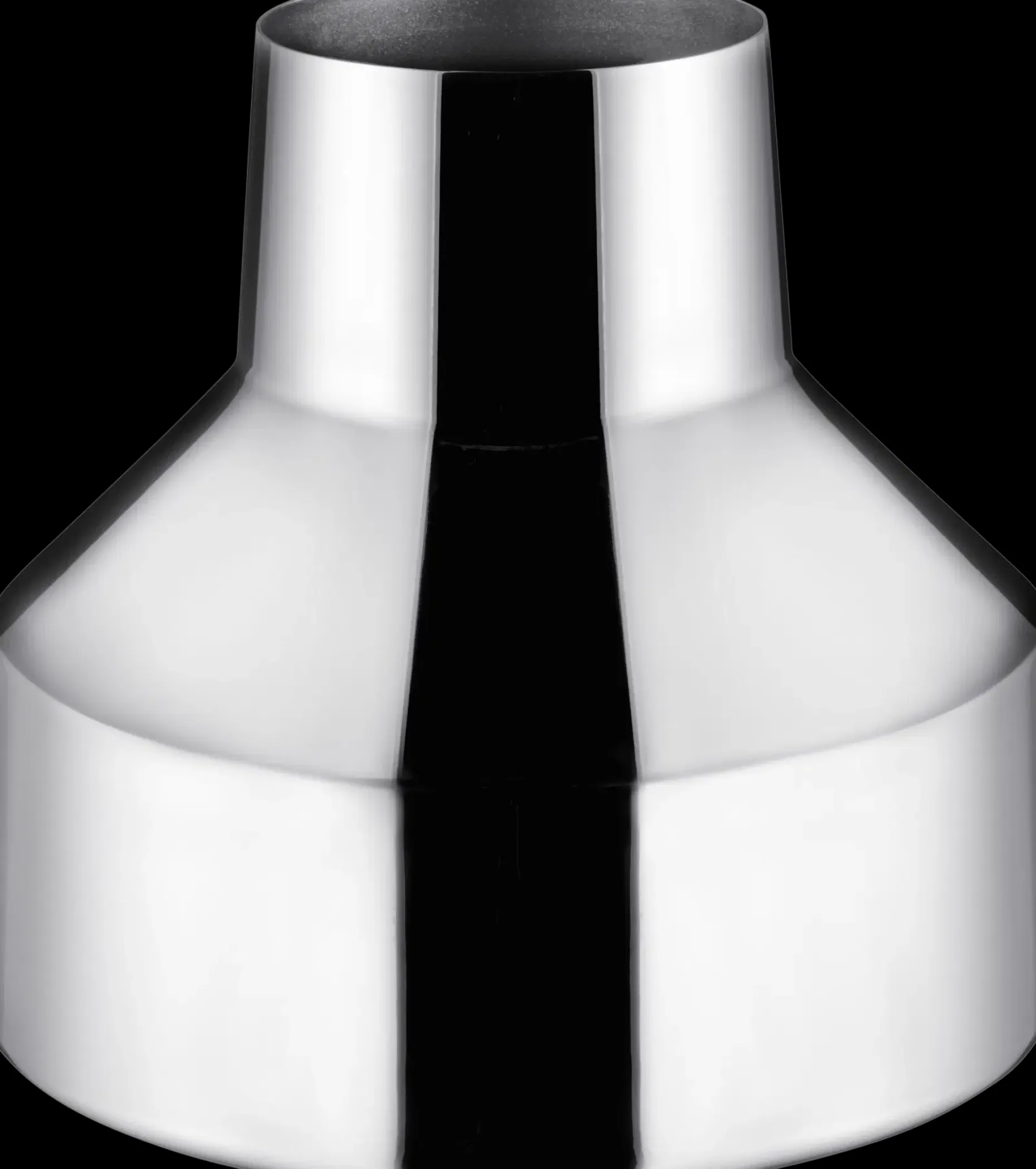Iittala Solare matala teräksinen maljakko 220x200mm