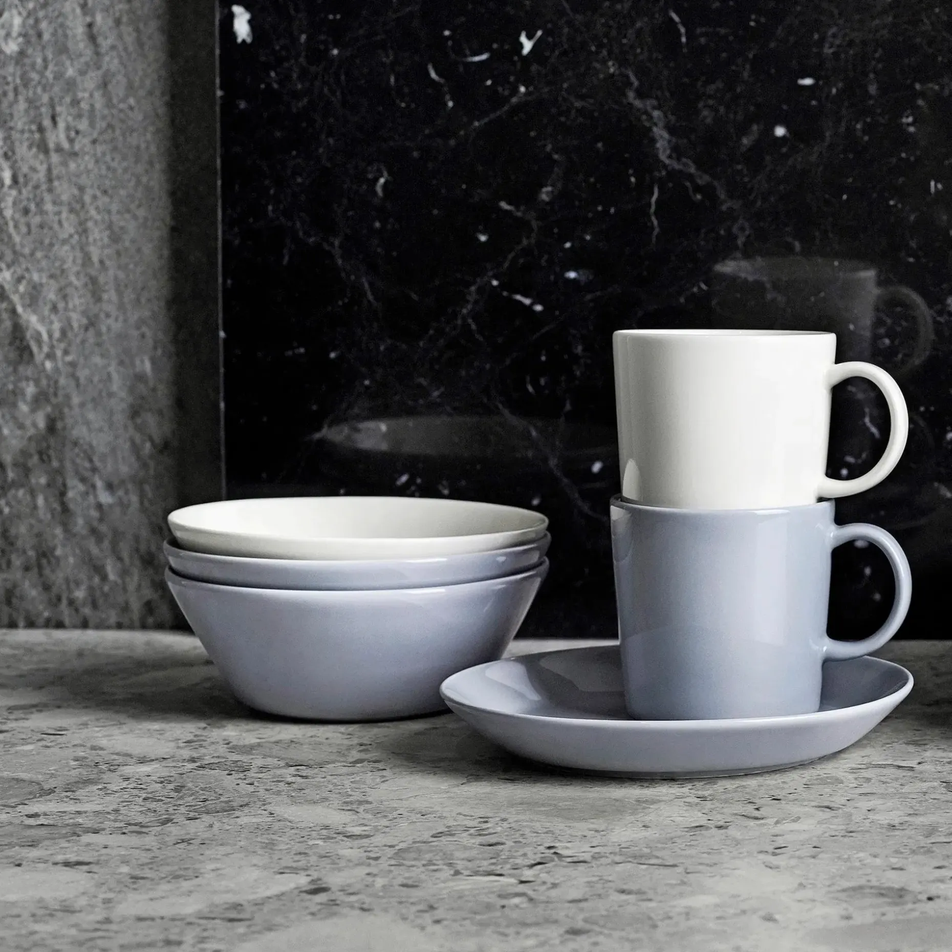 Iittala Syvä lautanen Teema 15cm helmenharmaa
