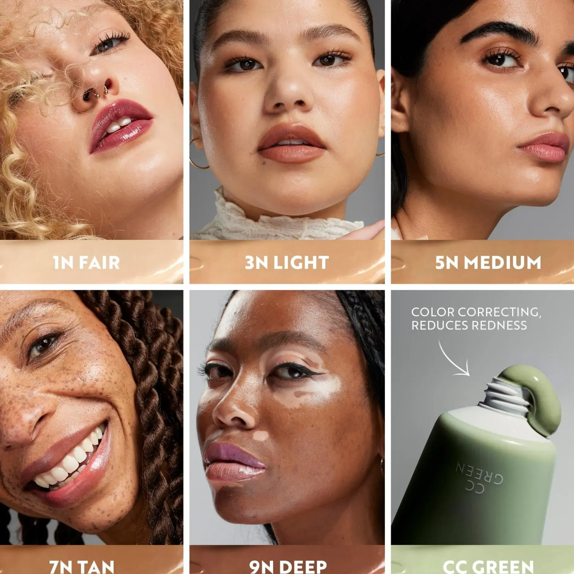 Isadora The CC + Cream Green CC 30 ml