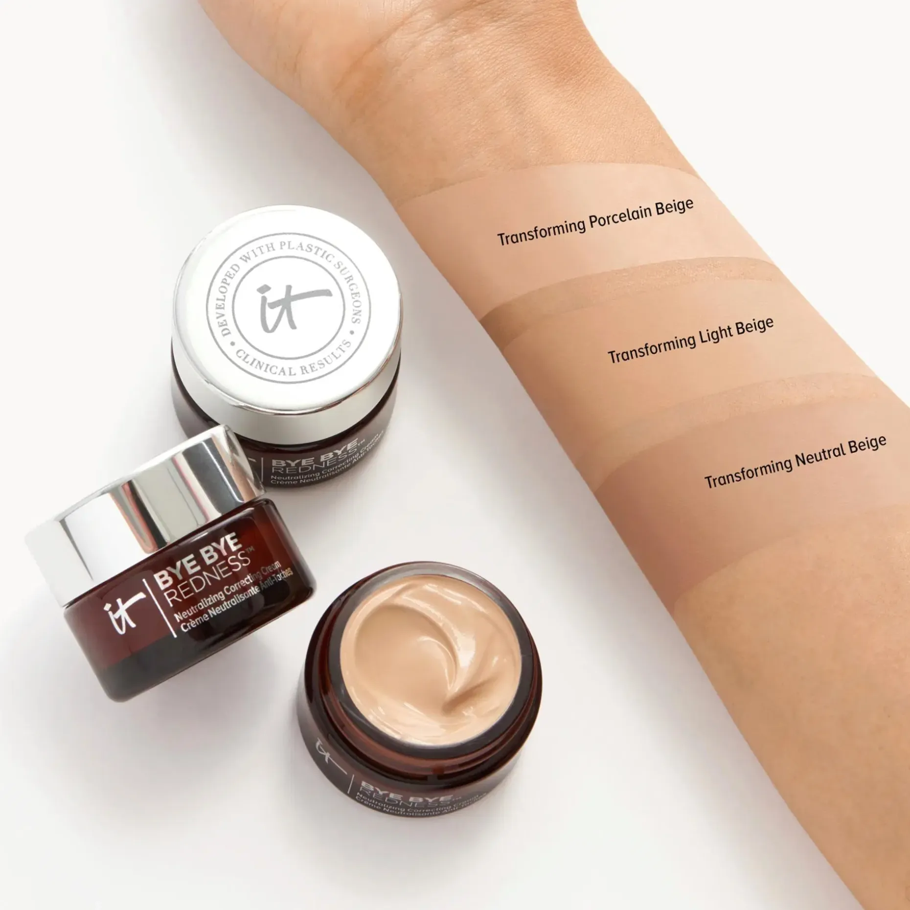 It Cosmetics Bye Bye Redness Correcting Cream värinkorjaaja 11 ml
