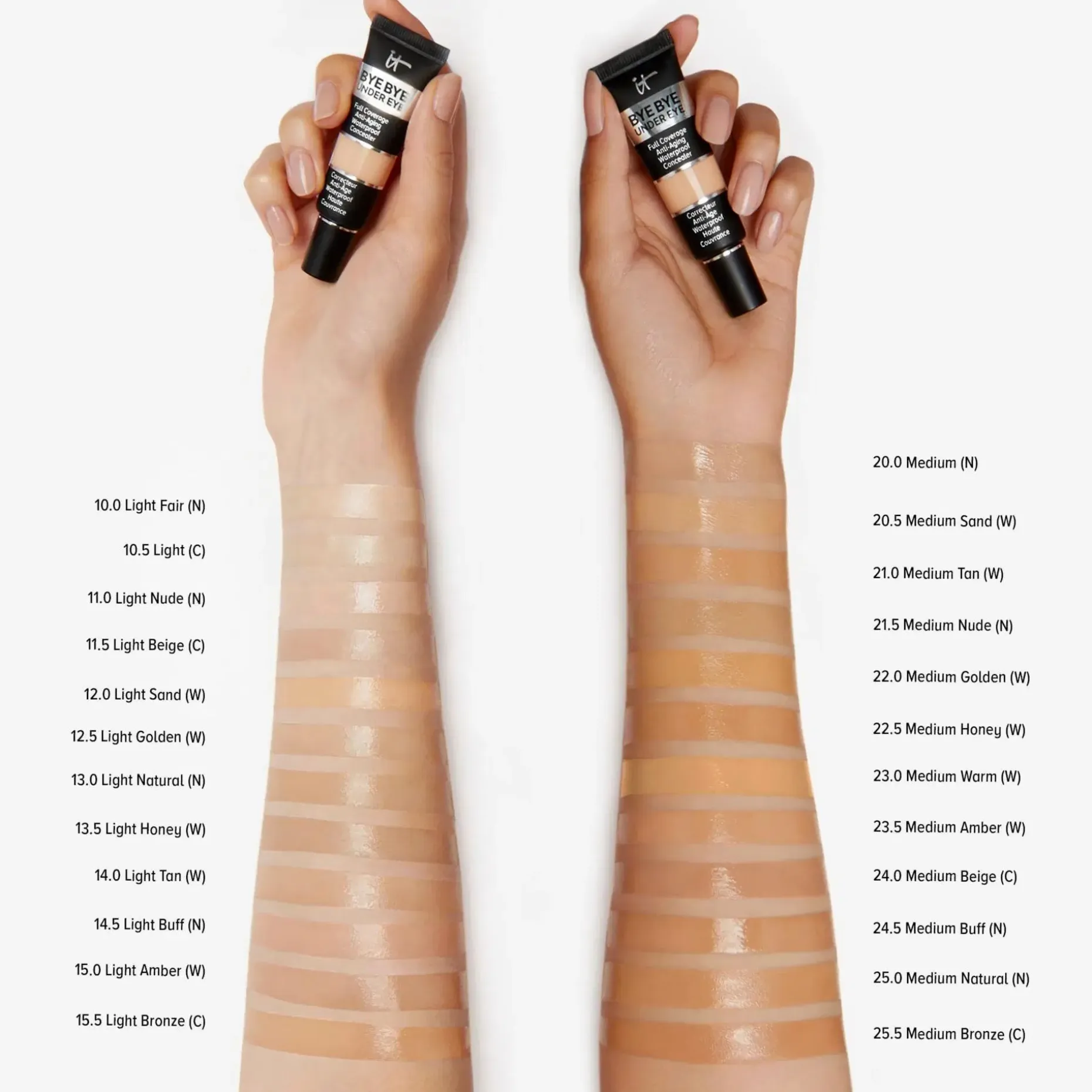 It Cosmetics Bye Bye Under Eye™ Concealer peitevoide 12 ml