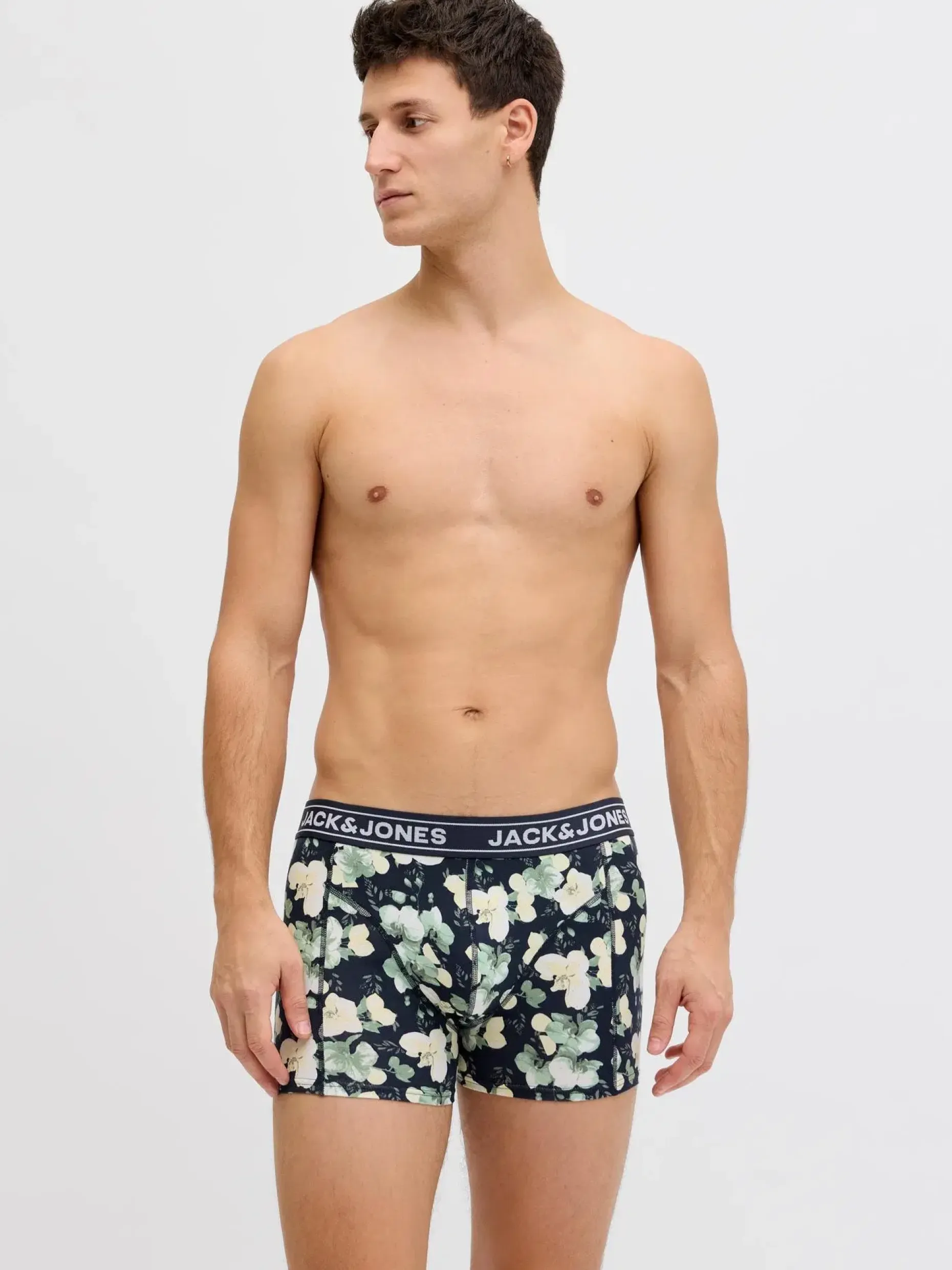 Jack&Jones Jacray flower solid 3-pack trunk -alushousut