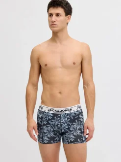 Jack&Jones Jacray flower solid 3-pack trunk -alushousut